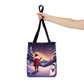 Happy Snowman Tote Bag