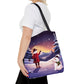 Happy Snowman Tote Bag