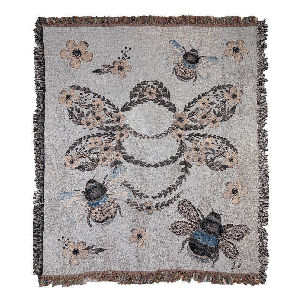 BEE NOIR 50X60 Woven Throw