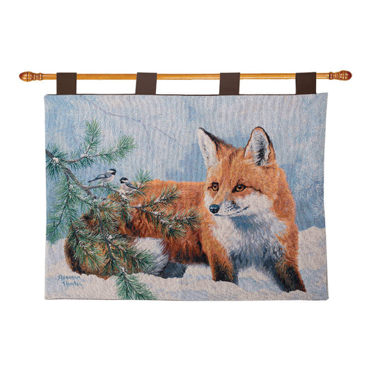 Snow Day Tapestry Wall Hanging 36x26