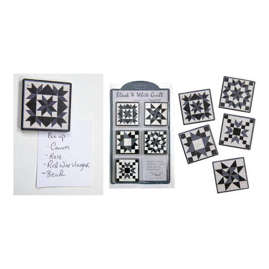 Quilt Squares Magnet Set of 5