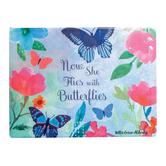 Ceramic Plaque -Butterfly- Ceramic Plaque Wall Sign