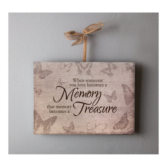 Memory Ceramic Inspirational Plaque