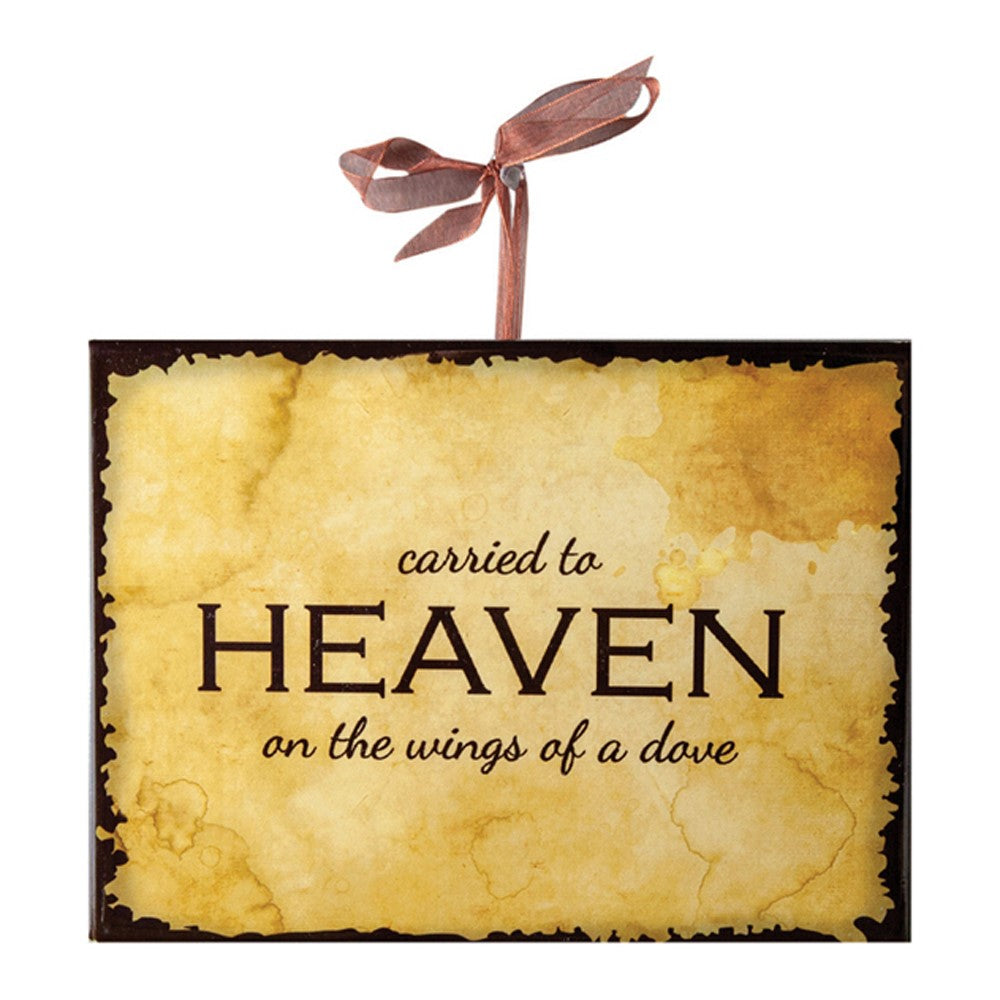 Wings Of A Dove - Inpsirational Plaque Set of 3