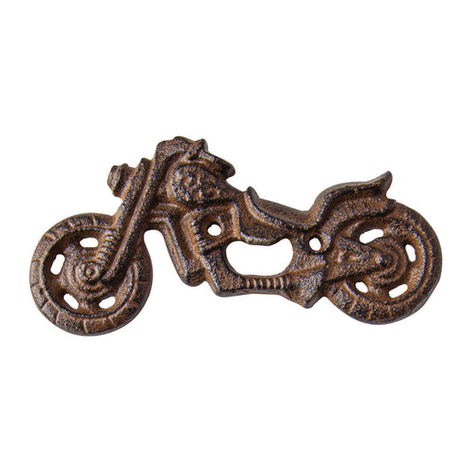 Cast Iron Motorcycle Bottle Opener Set of 4