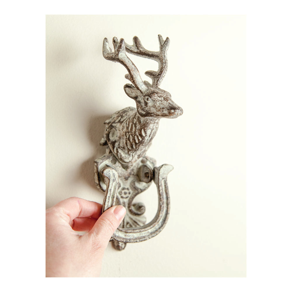 Deer Cast Iron Door Knocker Set of 2