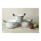 Enamel Pot Asst Set of 3