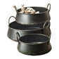 Metal Pot Asst Set of 3