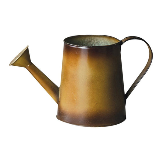 Metal Watering Can Fall Brown