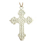 Sacred Cast Iron Cross Set of 2 Cream