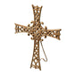 Stand On The Solid Rock Cast Iron Cross Set of 2