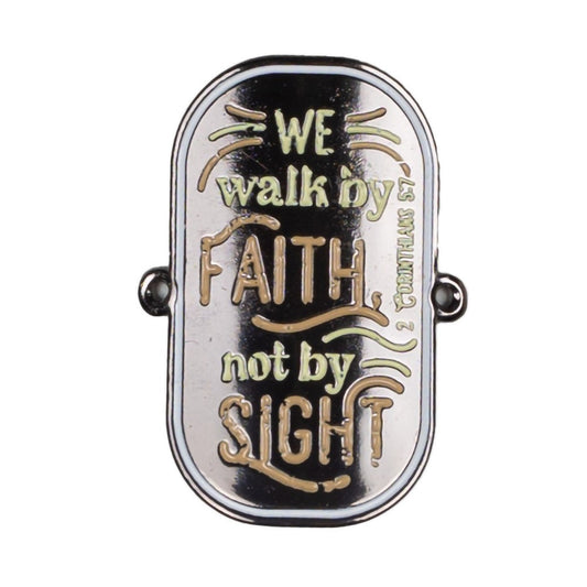 Take A Hike Medallion - Walk By Faith Set of 6