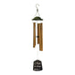 Inspirational Wind Chime Bronz Ring Angels