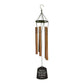 Inspirational Wind Chime Bronze W/ Cap  Blessed Are They