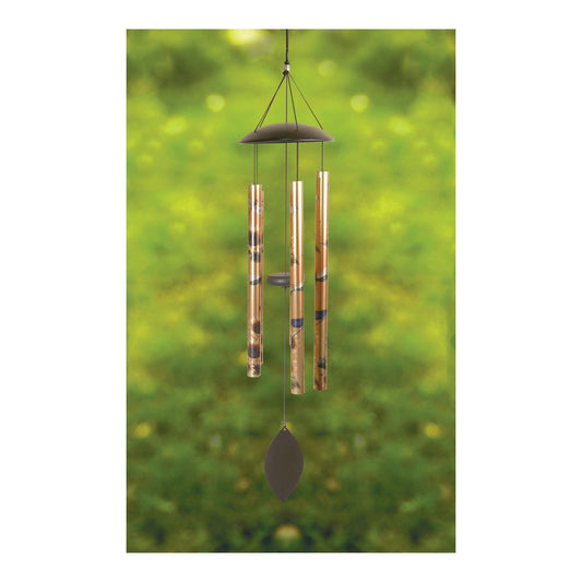 Metal Windchime - Gold Sunflower