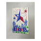 Texas Bluebonnet Metal Sign Set of 2