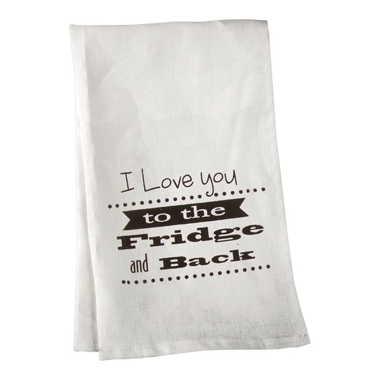 Fridge And Back Tea Towel Set of 6