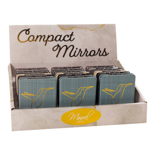 Flip Compact Mirror Asst Set of 18