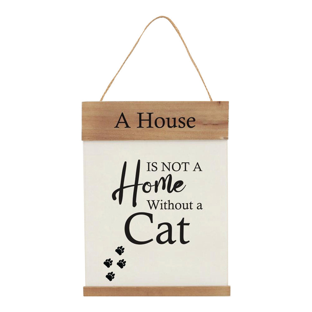 Canvas Wall Art - A House - Cat