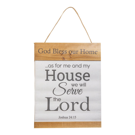 Canvas Wall Art - God Bless Our Home