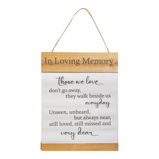 Canvas Wall Art - In Loving Memory