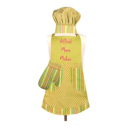 Izzy Official Mess Maker Child' Apron