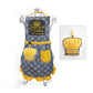 Queen In Training Black & Gold Childs Apron & Handtowel Set