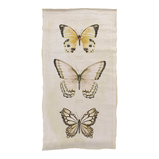 Paper Wall Tapestry - Butterflies 18 X 36  Set of 2