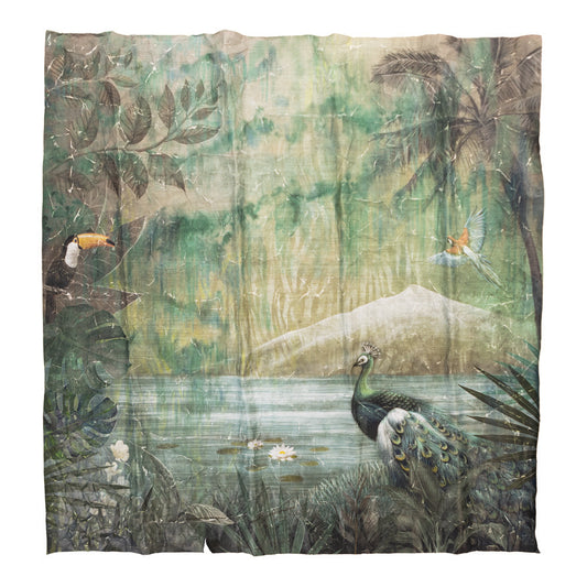 Paper Wall Tapestry - Tropical 45" X 45"  Set of 2