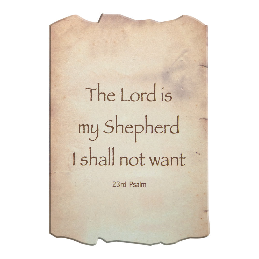 The Lord Is My Shepherd Word Sign Set of 2