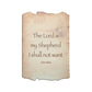 The Lord Is My Shepherd Word Sign Set of 2