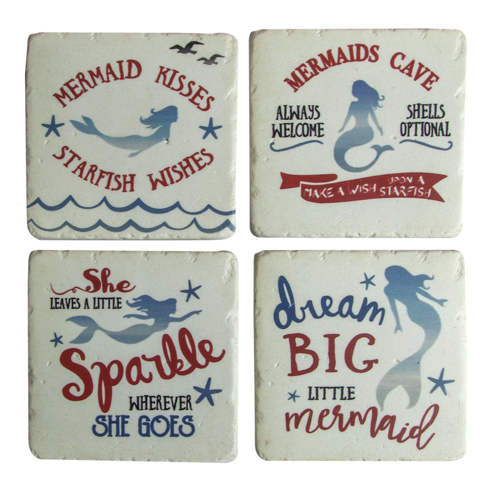 Mermaid Coaster Set of 4