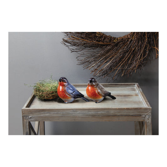 Rockin Robin Polystone Robins - Set of 2