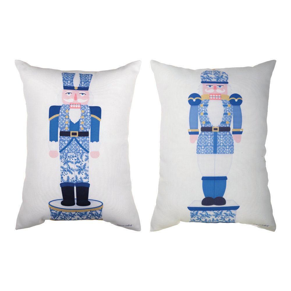 Blue Nutcracker 13X18 Climaweave Pillow