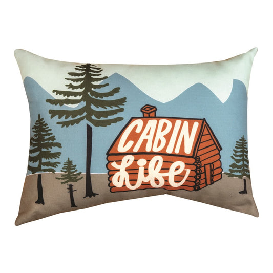 Cabin Life Climaweave Pillow 18"x13"