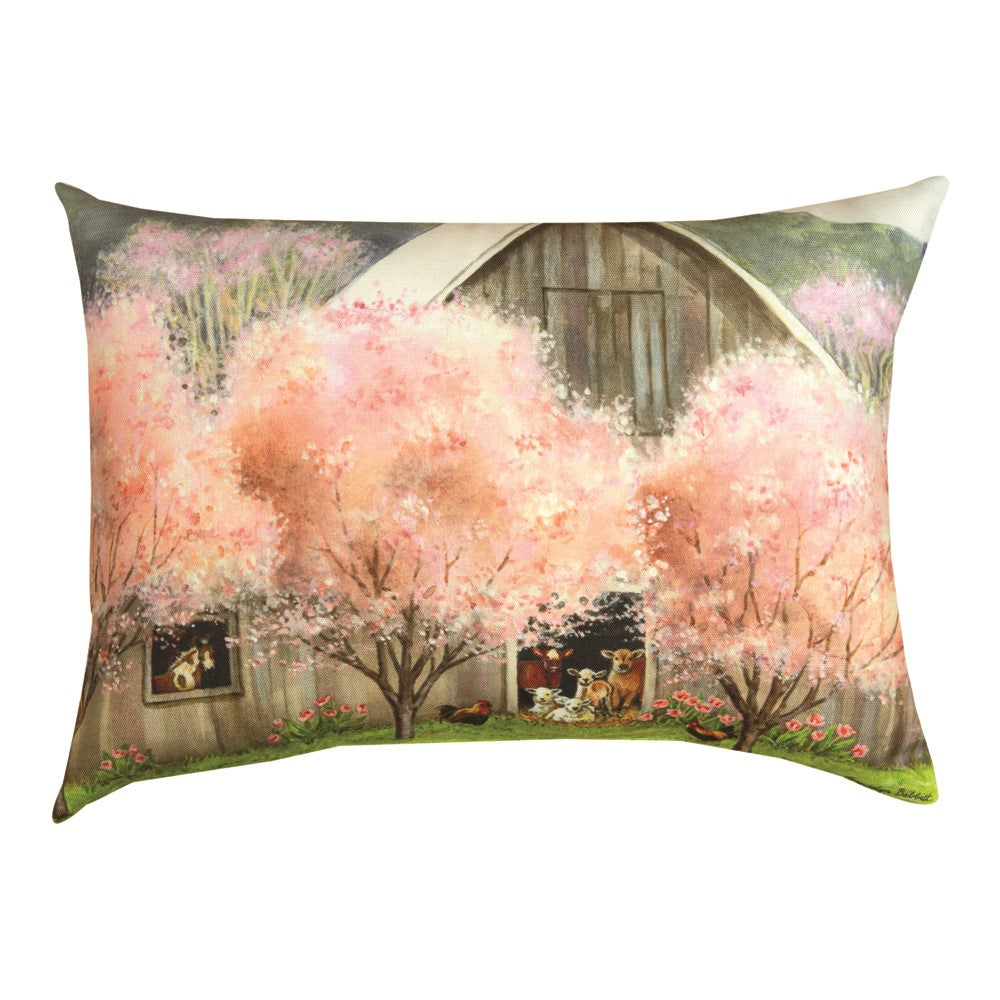 Barn Spring Climaweave Pillow 18"X13"