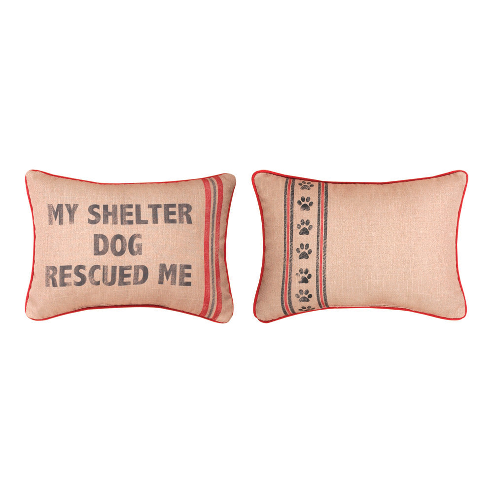 My Shelter Dog -Rectangle 18X13 Pillow