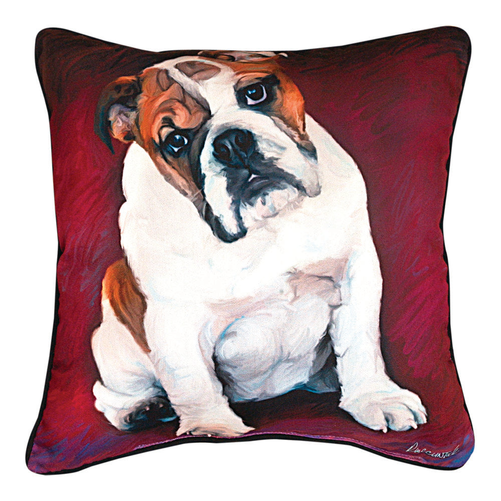 Bulldog Baby - 18 inch Pillow