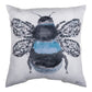 Bee Noir 18 Pillow Climaweave Indoor/Outdoor