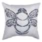 Bee Noir 18 Pillow Climaweave Indoor/Outdoor