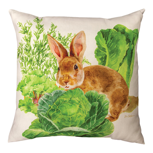 Bunny Trail #2 Climaweave Pillow 18" Indoor/Outdoor