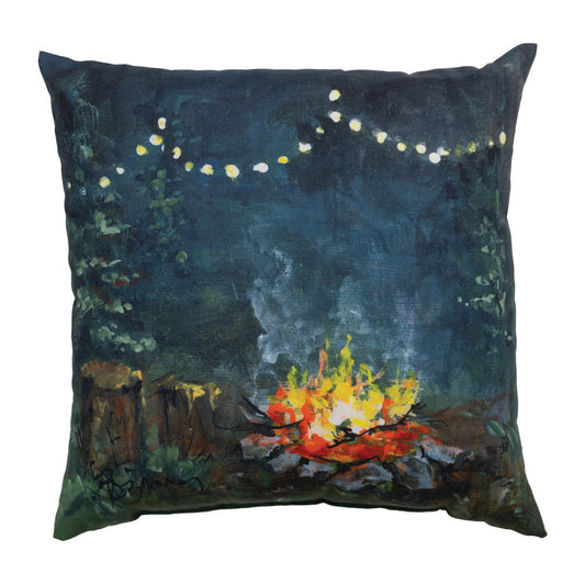 Campfire Climaweave Pillow 18x18 Indoor/Outdoor Pillow