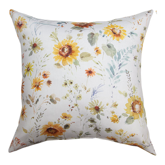 Sunflowers Forever Climaweave Pillow 18" Indoor/Outdoor