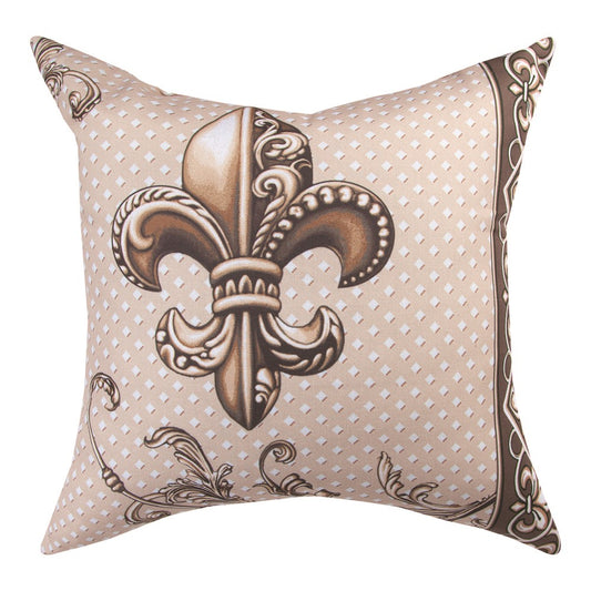 Fleur De Lis Climaweave Pillow 18" Indoor/Outdoor