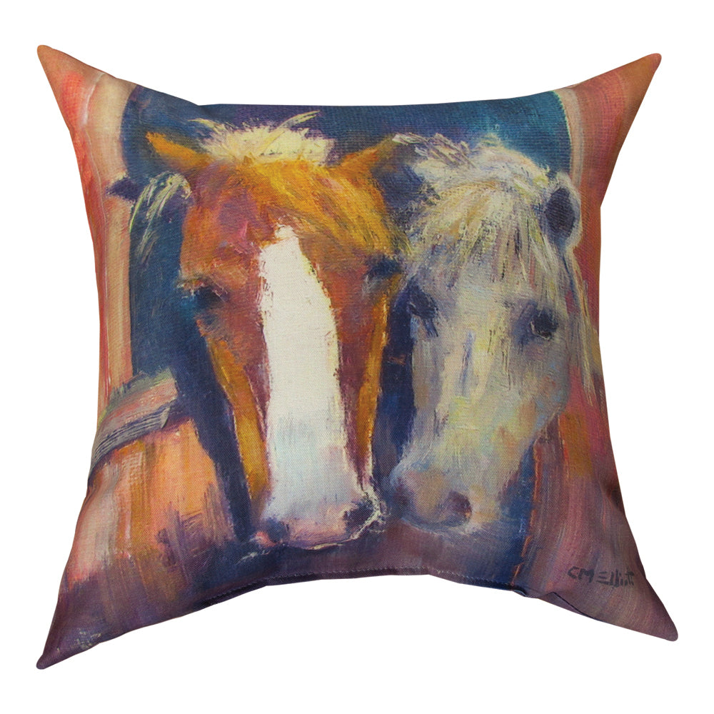 Good Friends Pillow 18" Indoor/Outdoor