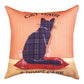 Kitty Wisdom Cat Climaweave Pillow 18" Indoor/Outdoor