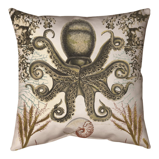 Octopus World Climaweave Pillow 18" Indoor/Outdoor