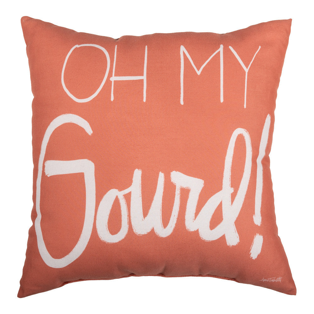 Oh My Gourd 18 Pillow Climaweave Indoor/Outdoor