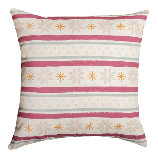 Winter Spirit Fairisle Climaweave Pillow 18" Indoor/Outdoor