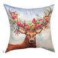 Winter Wonderland Santa Climaweave Pillow 18" Indoor/Outdoor